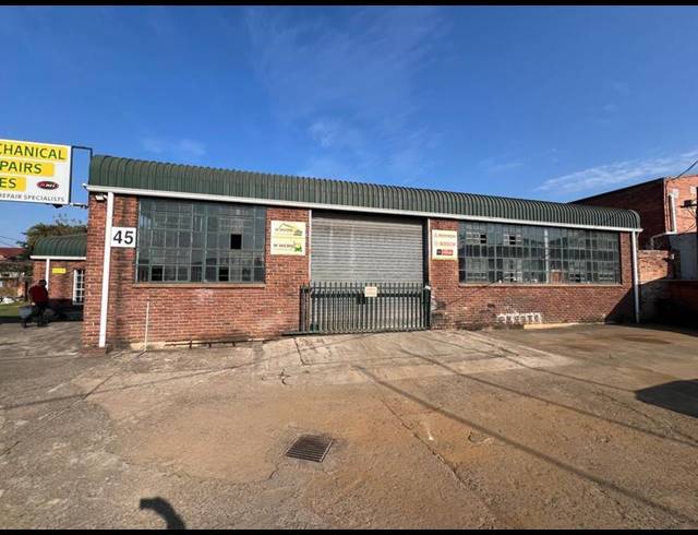 INDUSTRIAL PROPERTY TO RENT IN PIETERMARITZBURG CENTRAL